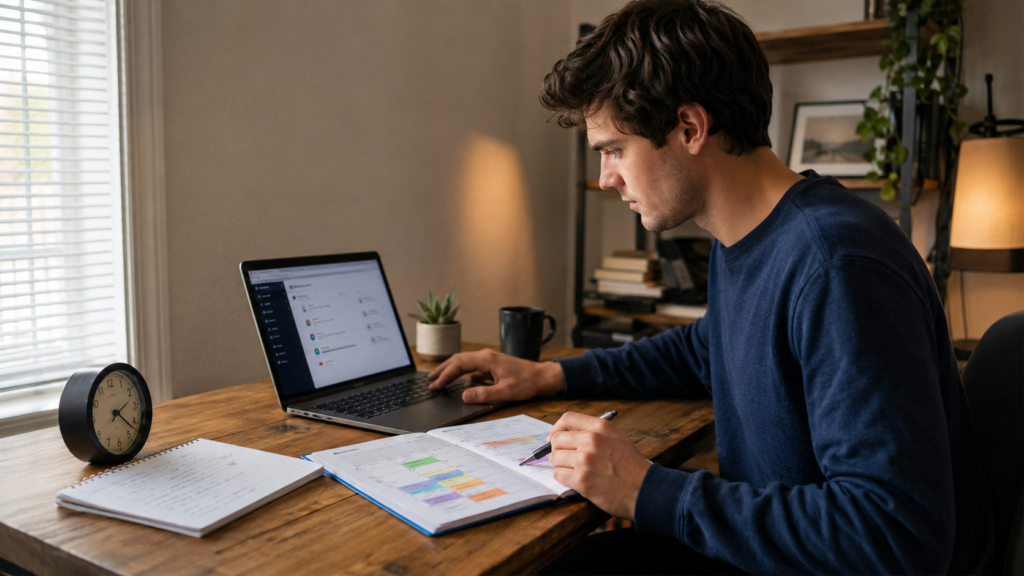 Study Schedule for Online College Students