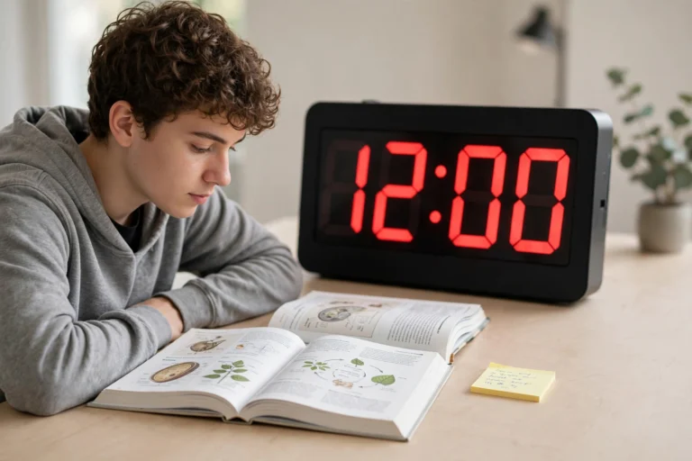 Study Schedule for ADHD College Students