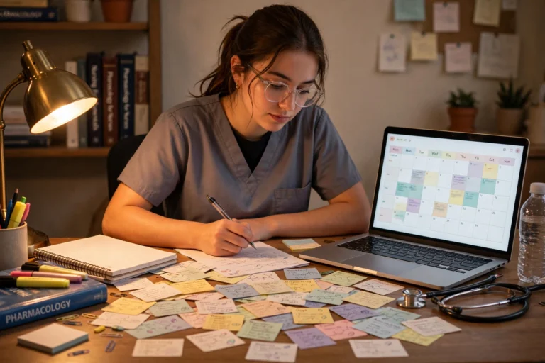 Study Schedule for Nursing Students: Clinical Rotations + Classes