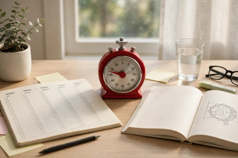Pomodoro Study Schedule for College Students: A Full Weekly Plan